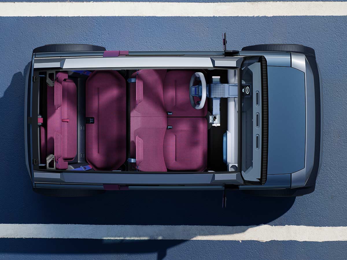 Dacia Hipster Concept Car Seating