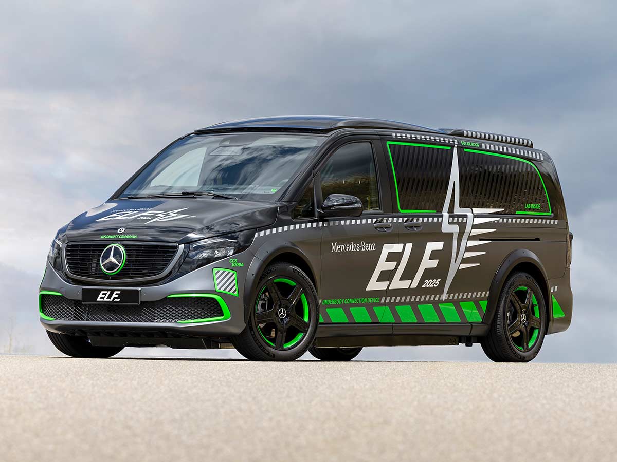 Mercedes Benz ELF Experimental Lade Fahrzeug