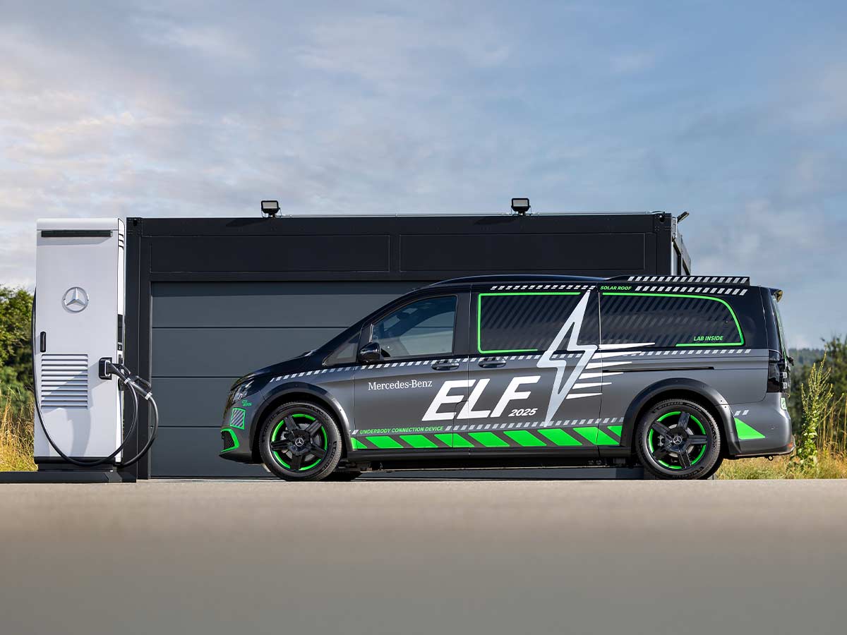 Mercedes Benz ELF Megawatt Charger