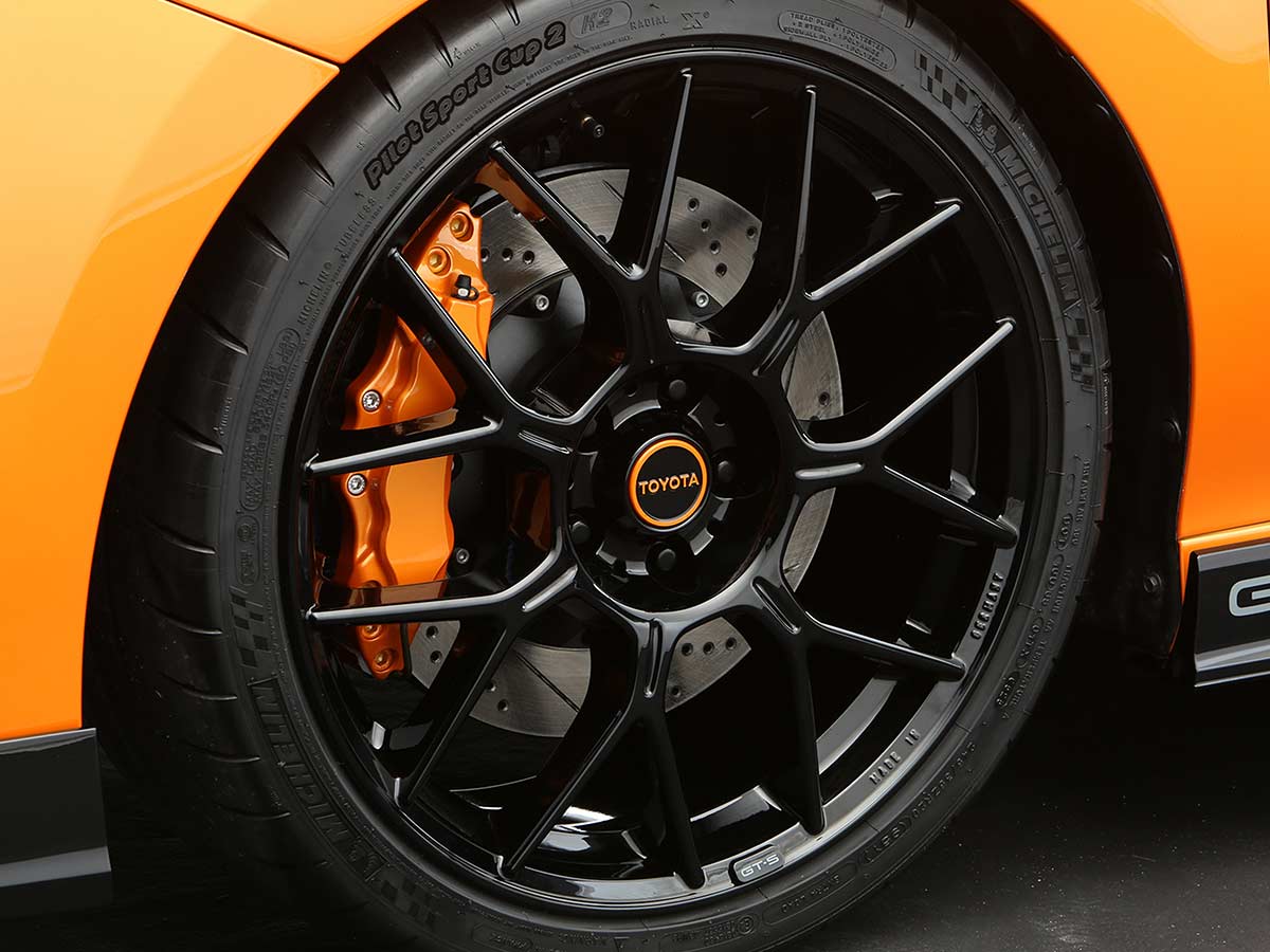 Toyota Camry GT S Concept SEMA 2025 20 inch performance alloy wheels 245 35 R20 tires