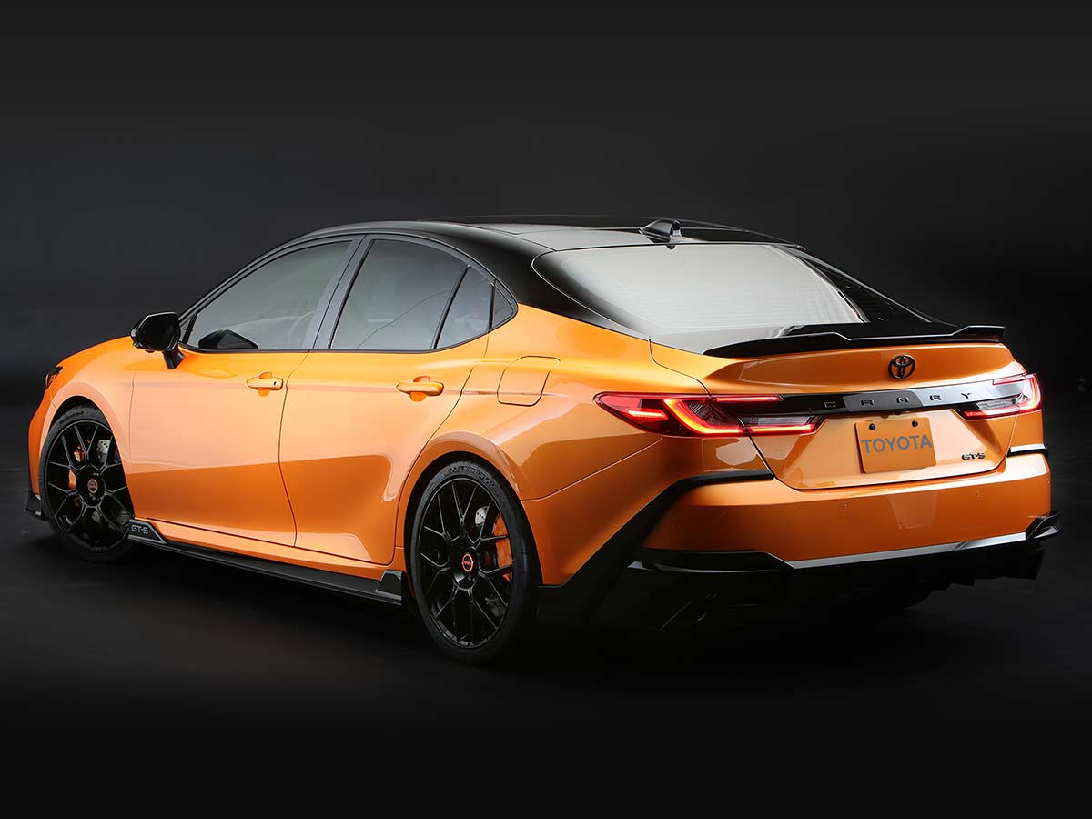 Toyota Camry GT S Concept SEMA 2025 Rar Quarter View