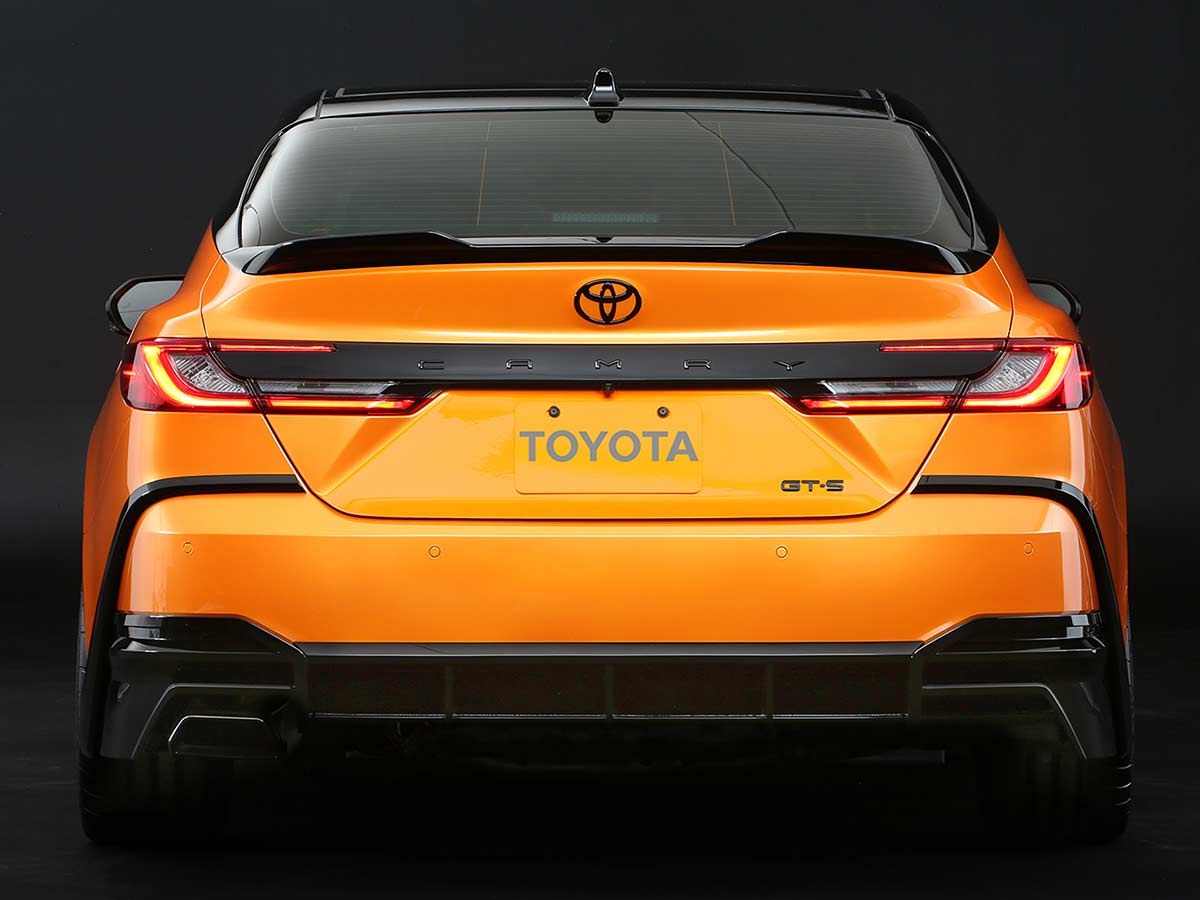 Toyota Camry GT S Concept SEMA 2025 Rear View