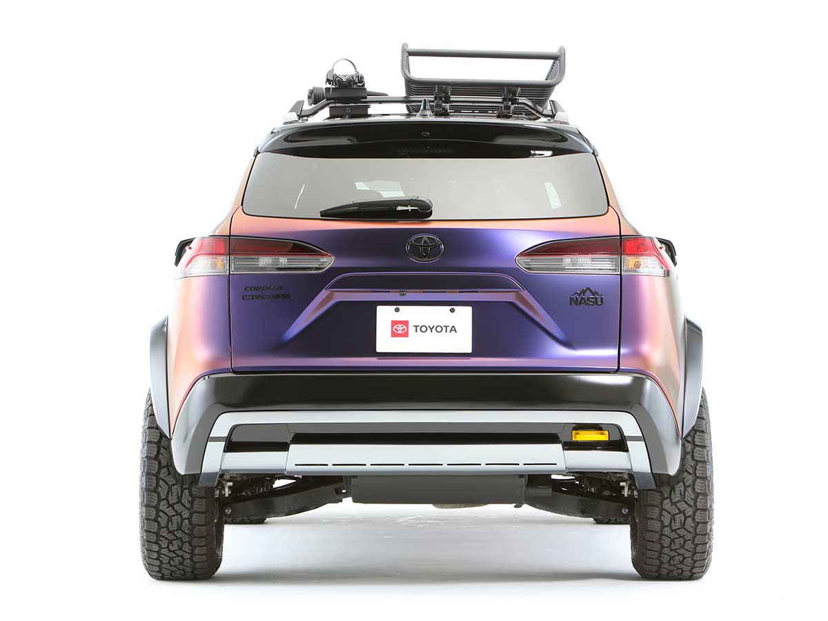 Toyota Corolla Cross Nasu Edition SEMA 2025 Rear