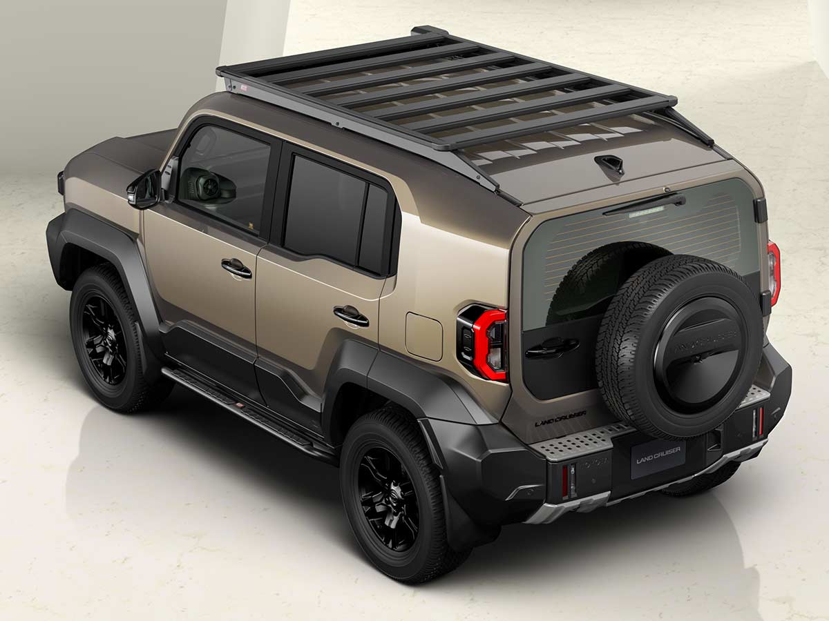 Toyota Land Cruiser FJ Customized Rear Quarter View