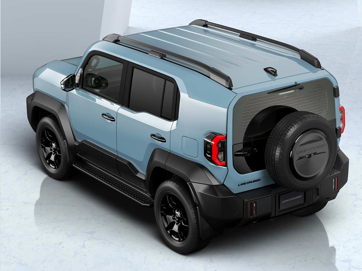 Toyota Land Cruiser FJ Prototype Rear Quarter View