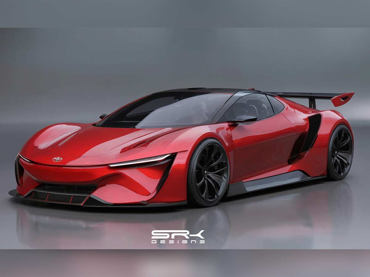 Toyota MR2 EV Concept by SRK Designs Front Quarter View