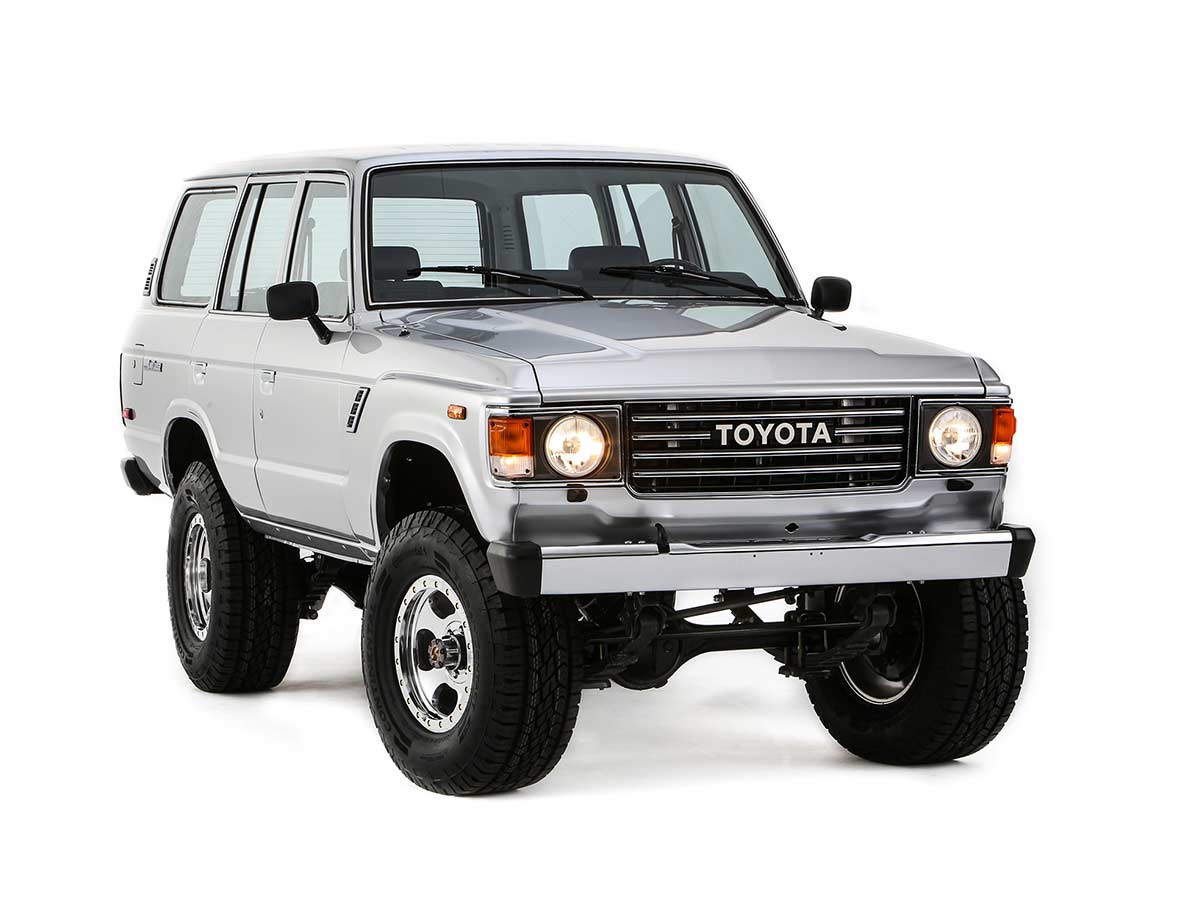 Toyota Turbo Trail Cruiser is the Factory-Perfect FJ60 Restomod We Crave Toyota Turbo Trail Cruiser Concept 1985 Land Cruiser FJ SEMA 2025 Front Quarter View