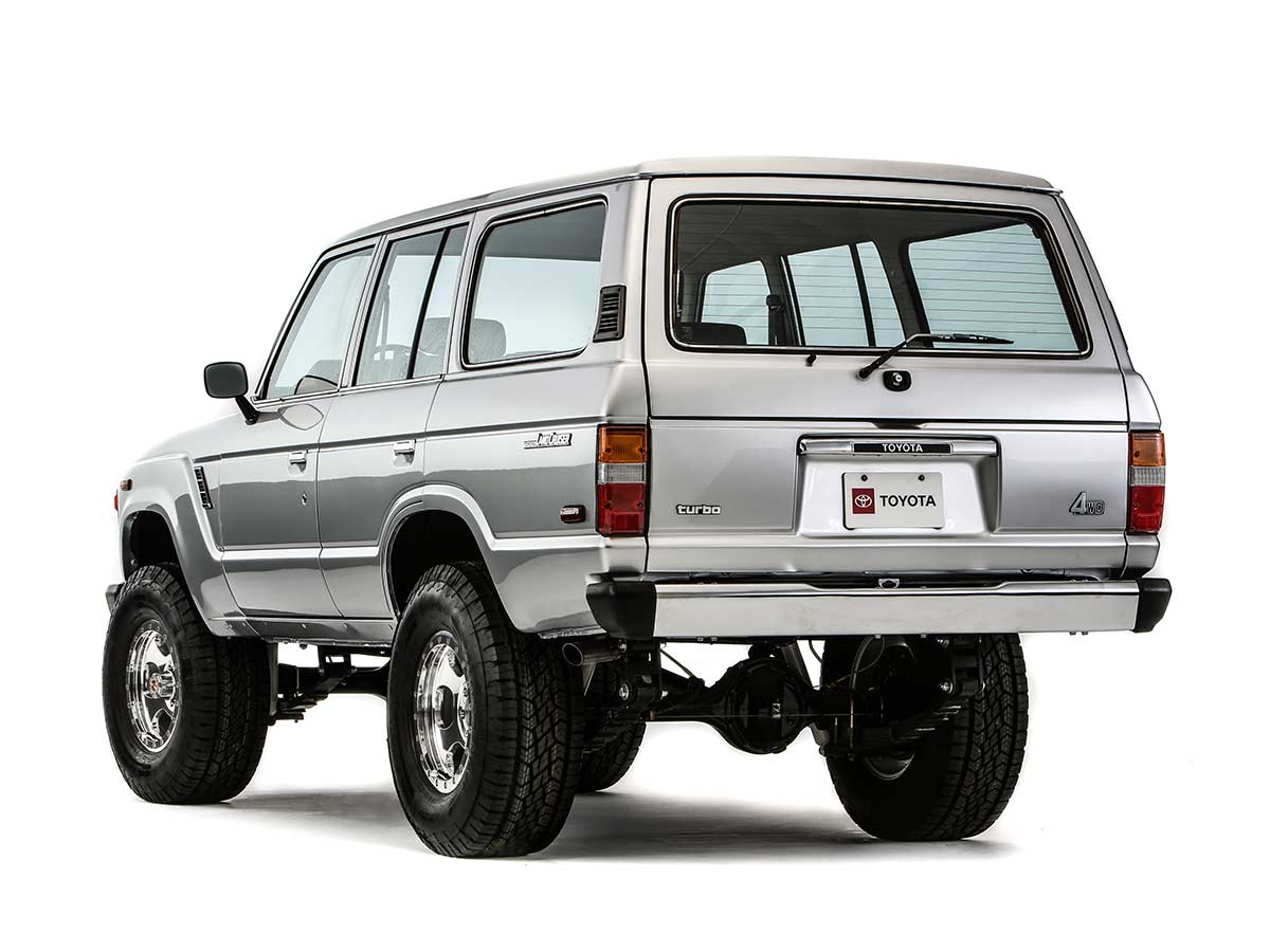 Toyota Turbo Trail Cruiser Concept 1985 Land Cruiser FJ SEMA 2025 Rear Quarter View