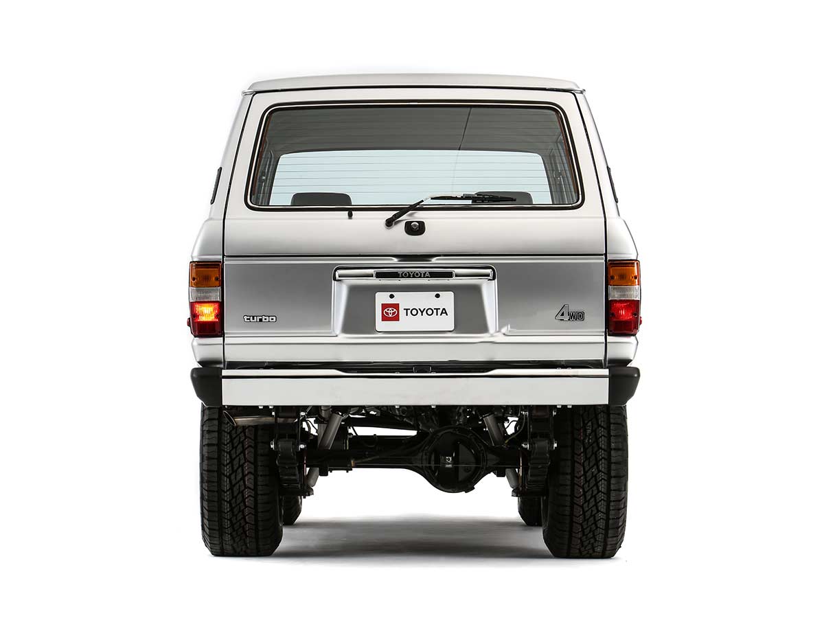 Toyota Turbo Trail Cruiser Concept 1985 Land Cruiser FJ SEMA 2025 Rear View