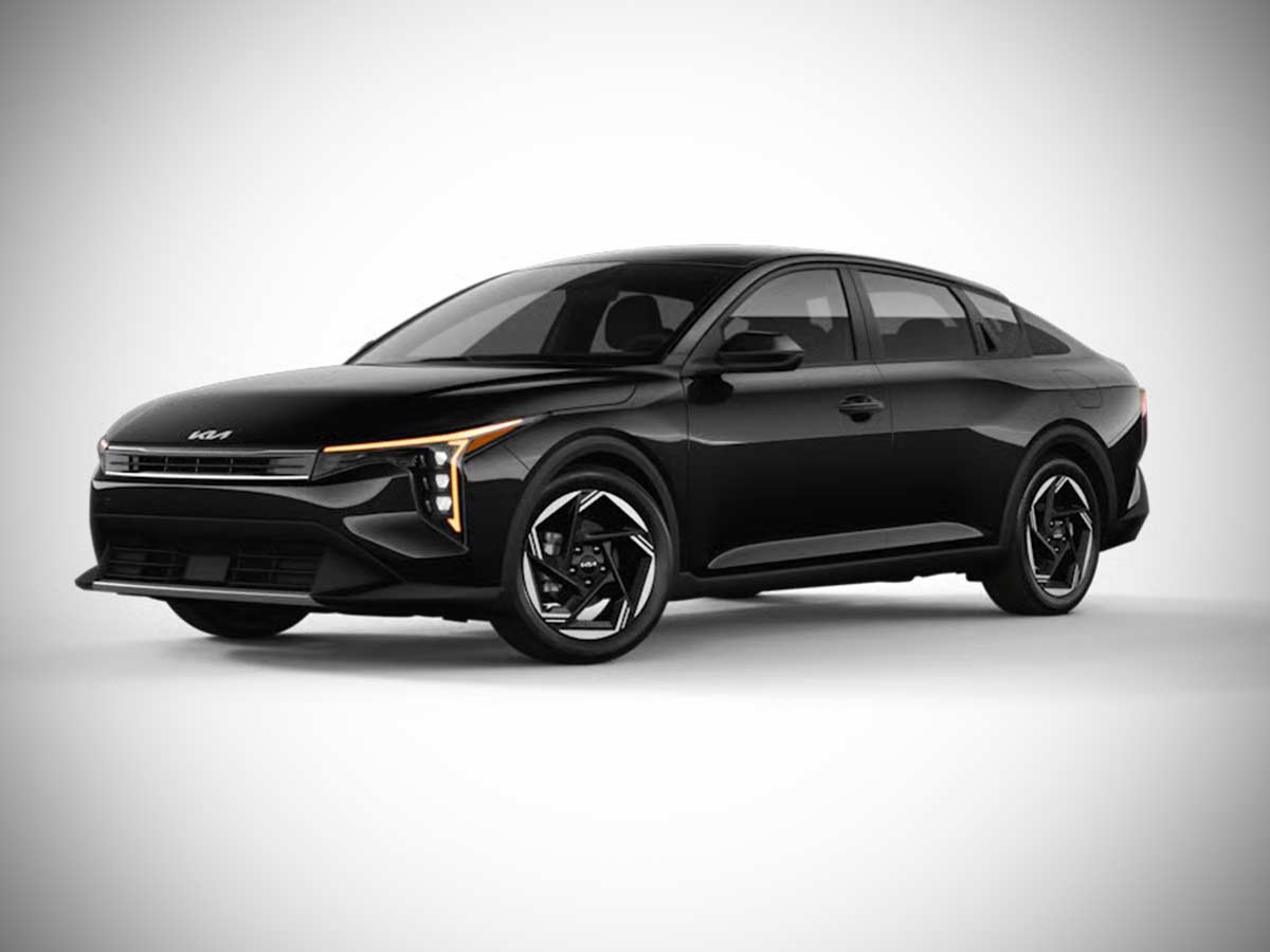 2025 Kia K4 EX Sedan Aurora Black Pearl Front