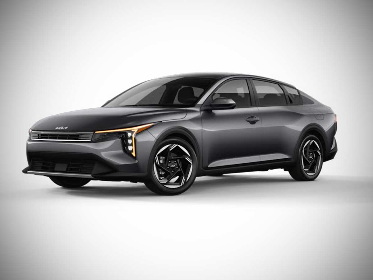 2025 Kia K4 EX Sedan Interstellar Gray Front