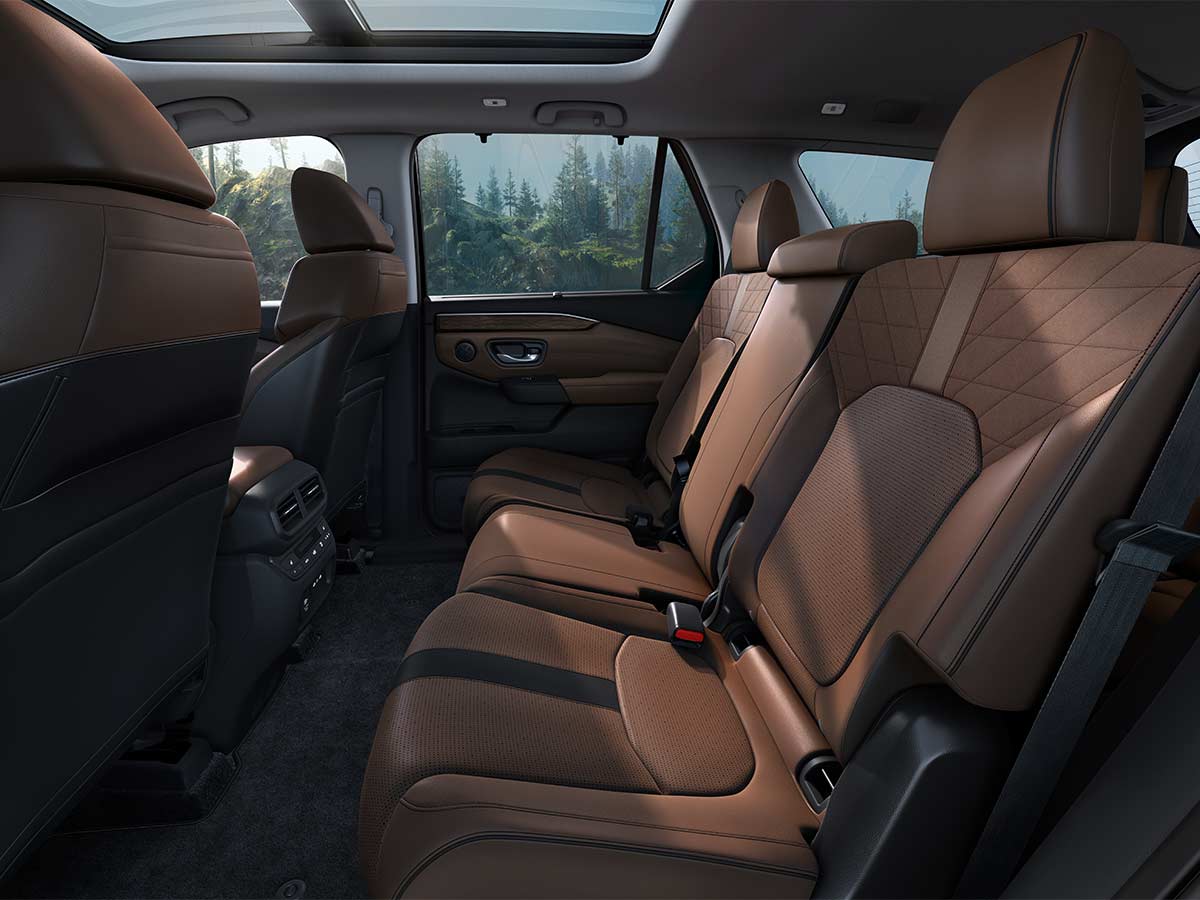 2026 Honda Pilot Elite Rear Seats