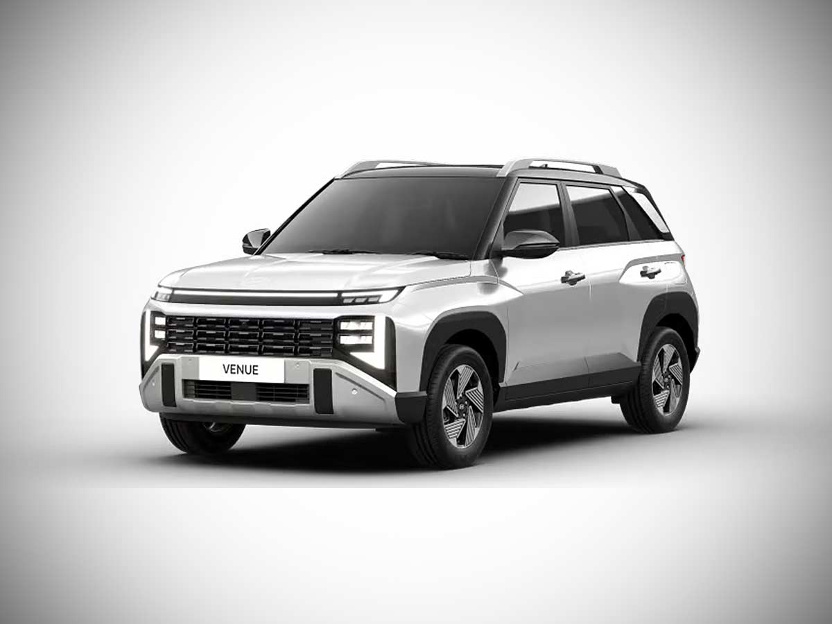 2026 Hyundai Venue Atlas White with Abyss Black roof