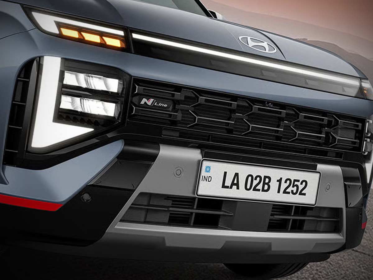 2026 Hyundai Venue N Line DRL and LED Headlamps