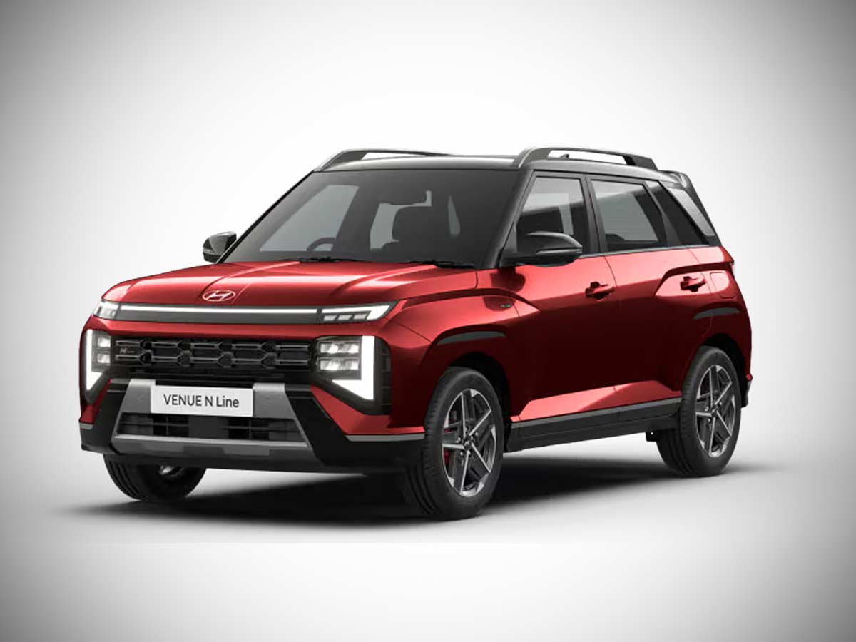 2026 Hyundai Venue N Line Dragon Red with Abyss Black Roof