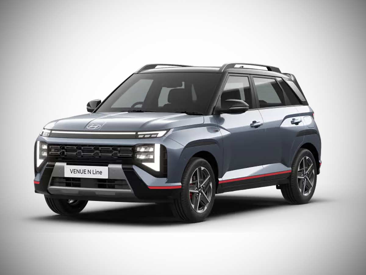 2026 Hyundai Venue N Line Hazel Blue with Abyss Black Roof