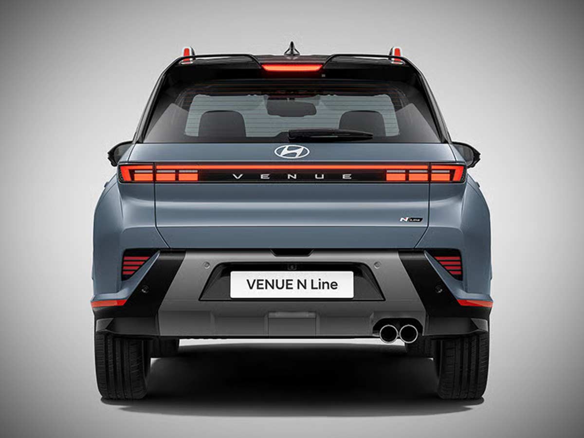 2026 Hyundai Venue N Line Rear View