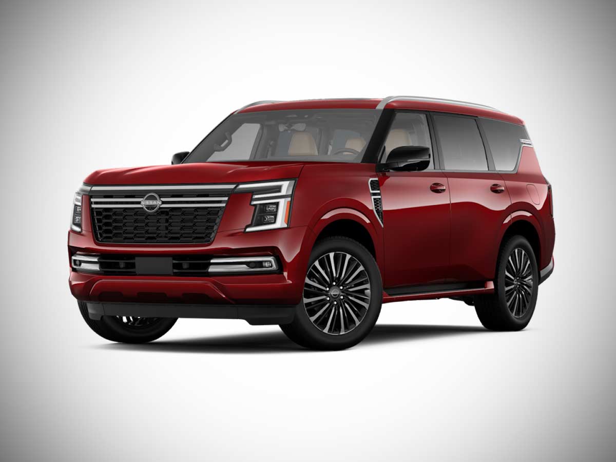 2026 Nissan Armada Platinum Reserve Coulis Red Pearl