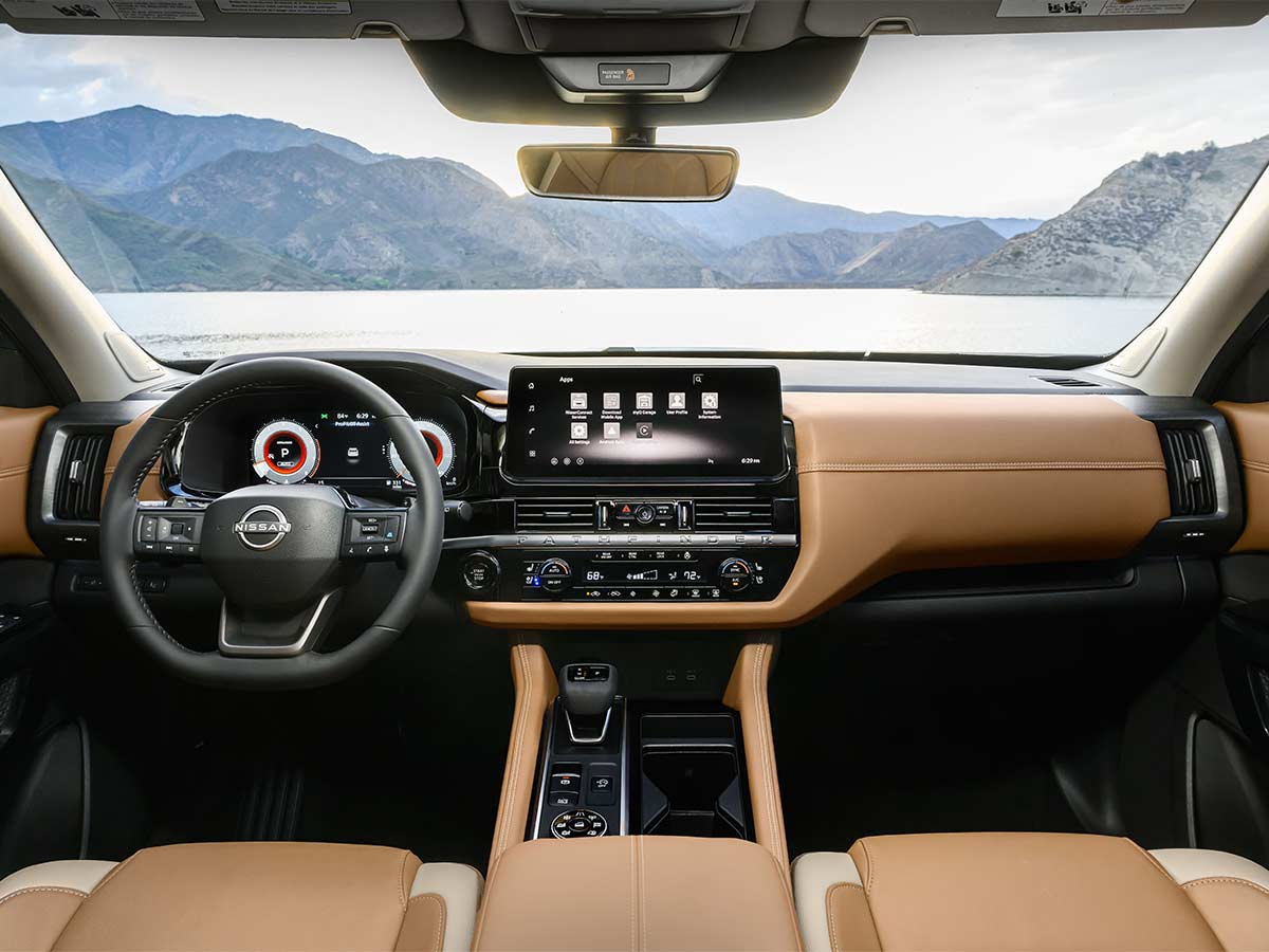 2026 Nissan Pathfinder Interior Dashboard