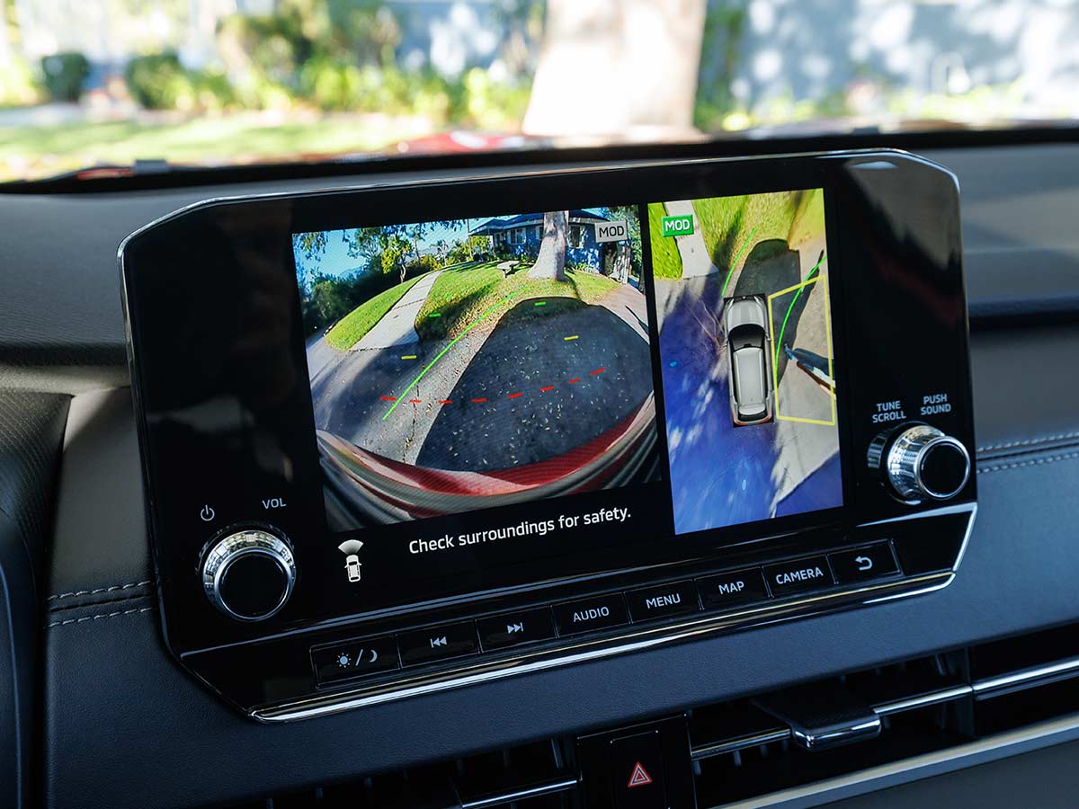 2026 Nissan Rogue Plug in Hybrid 360 degree camera