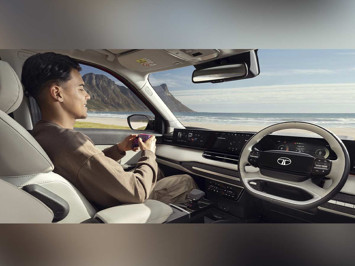 2026 Tata Sierra 3 screens gaming