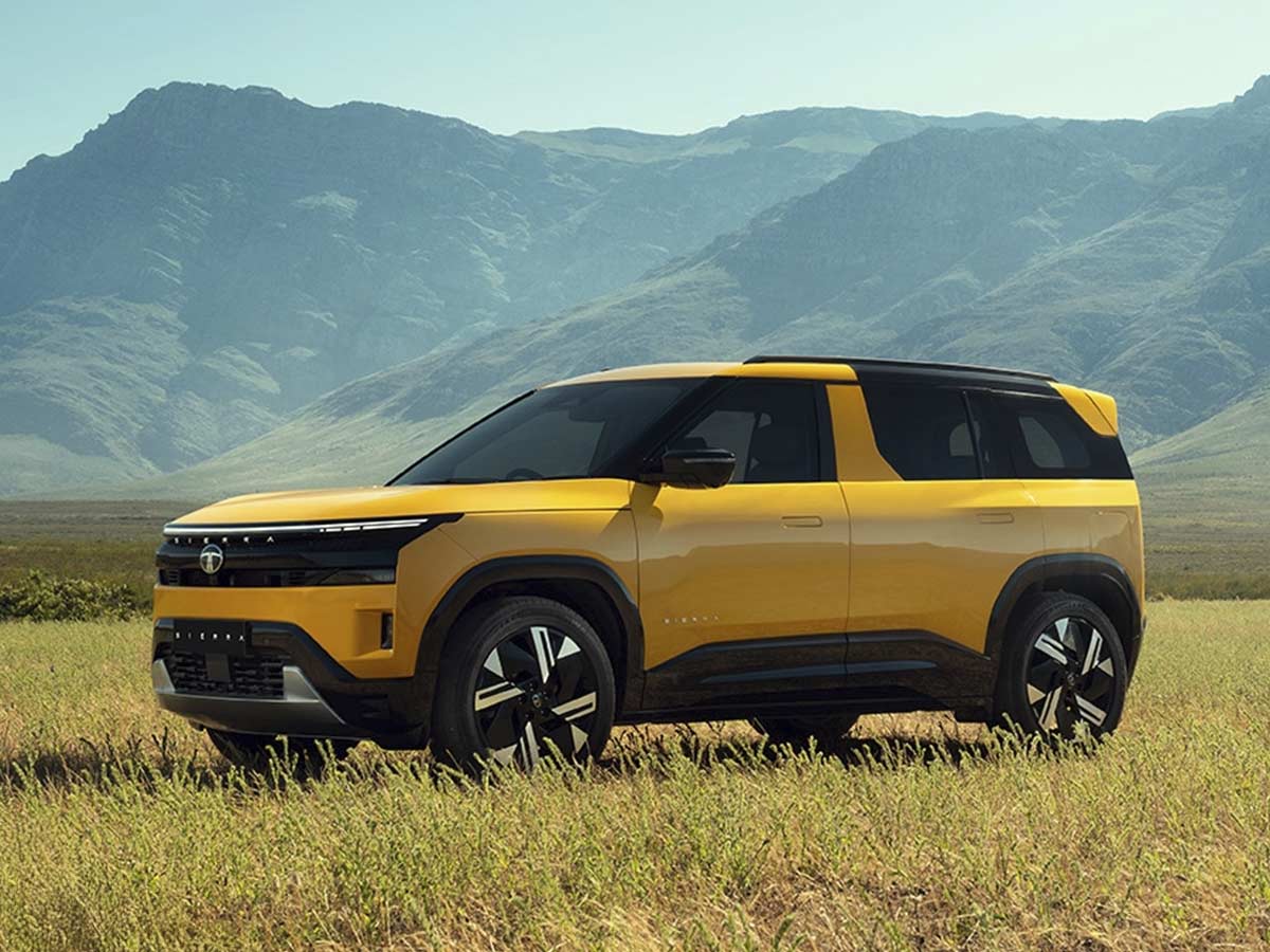 2026 Tata Sierra Front Quarter View