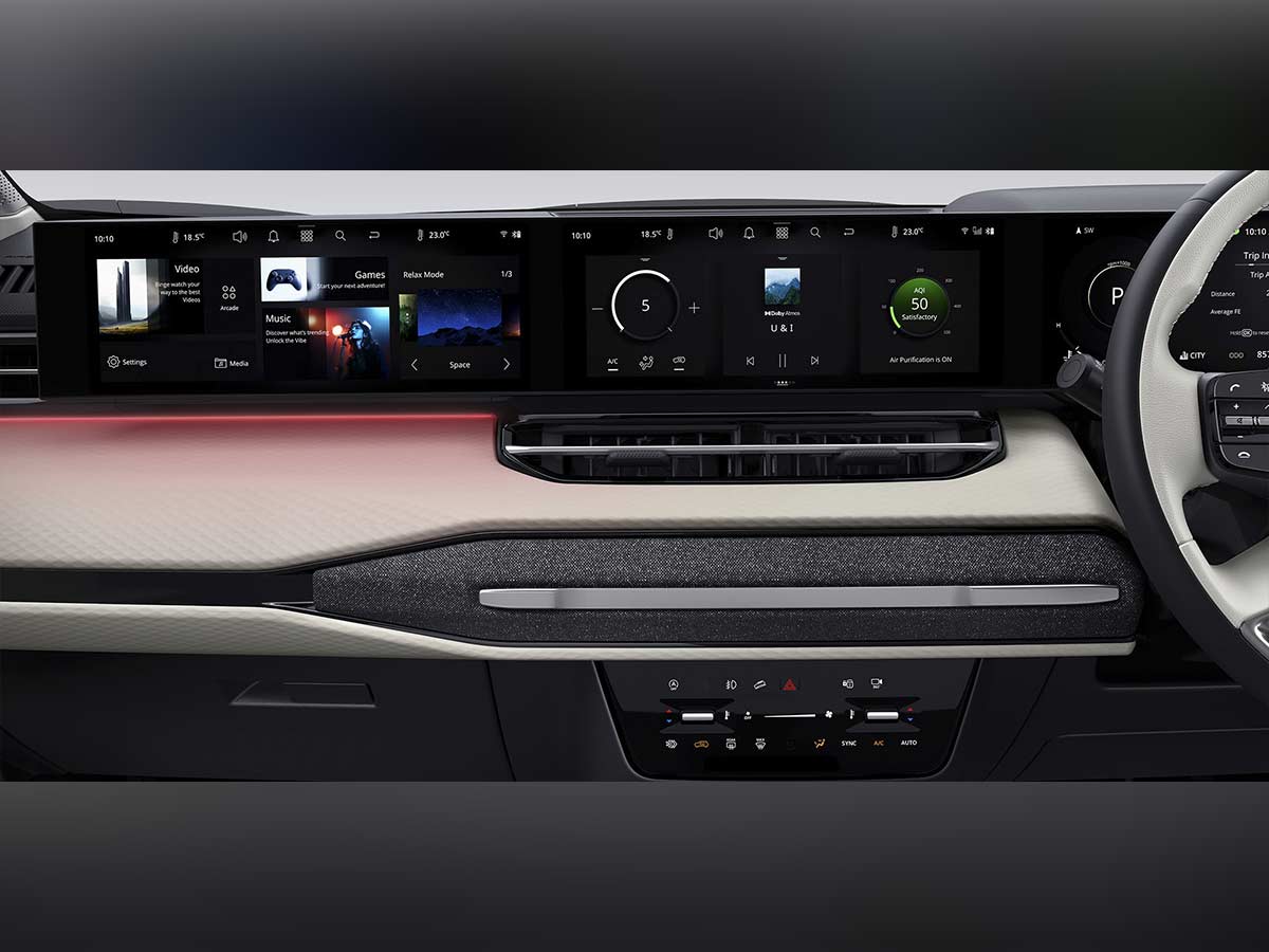 2026 Tata Sierra Touchscreen