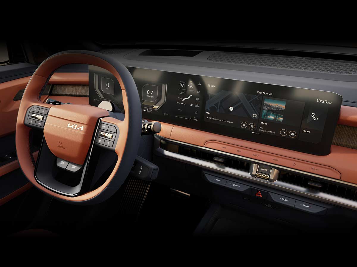 2027 Kia Telluride SXP Steering Wheel Interior