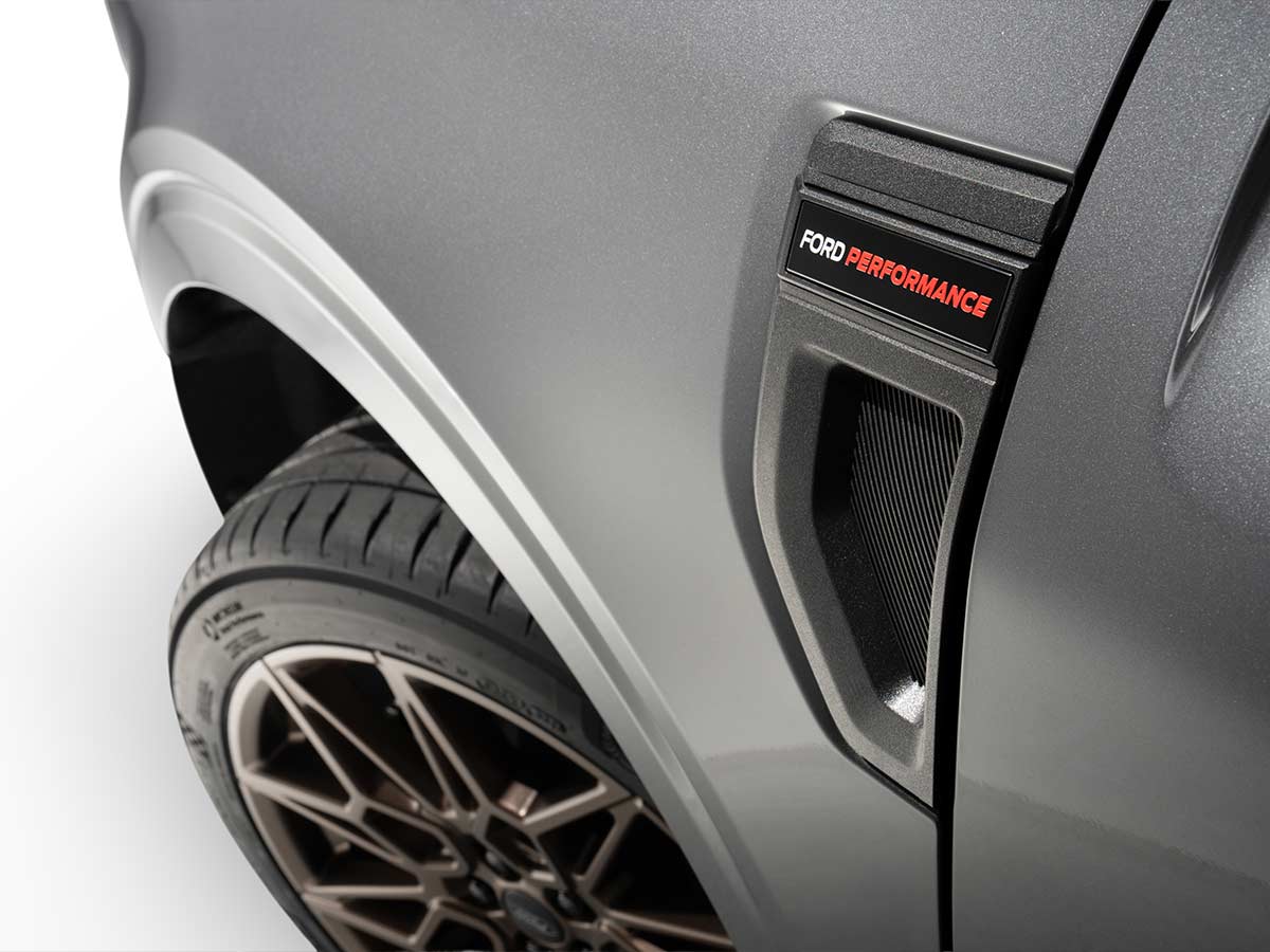 Ford Custom Garage Maverick 300T Concept Ford Performance Fender Vent