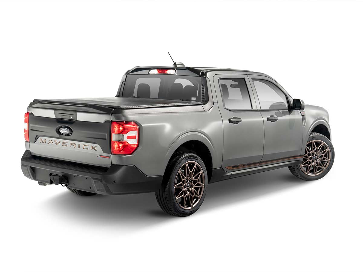 Ford Custom Garage Maverick 300T Concept Rear Quarter