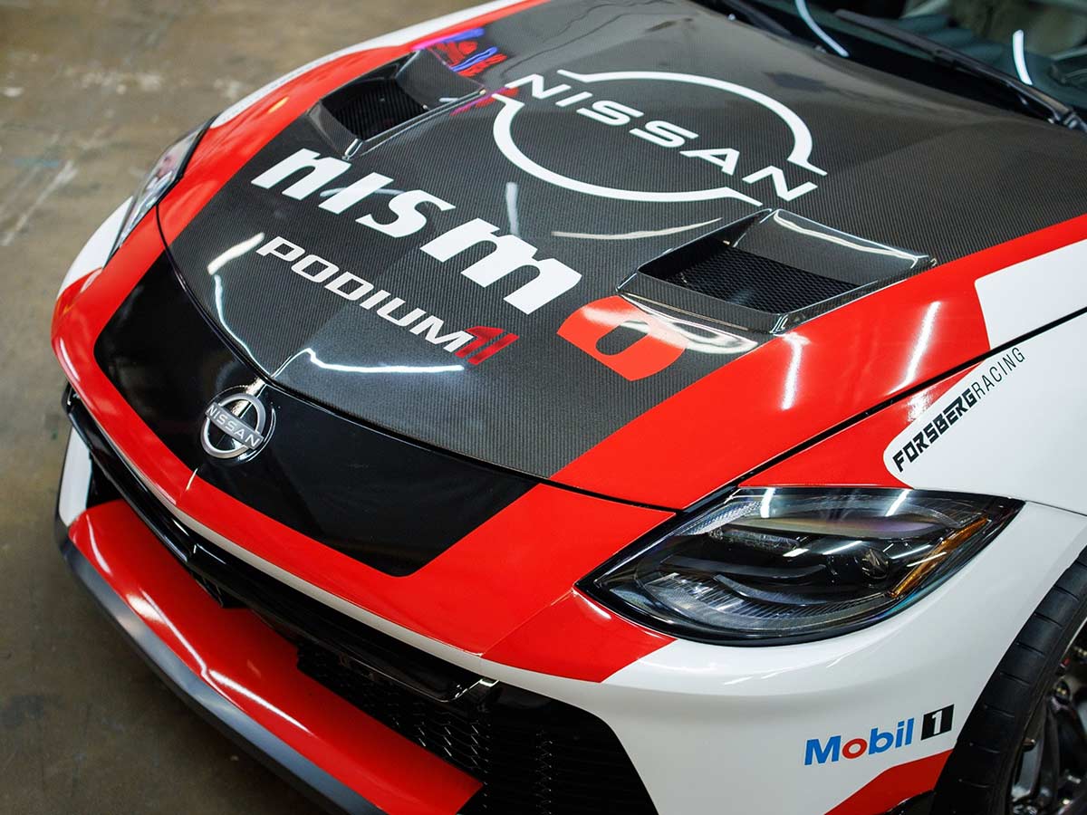 Forsberg Racing NISMO GT Z Carbon fibre hood