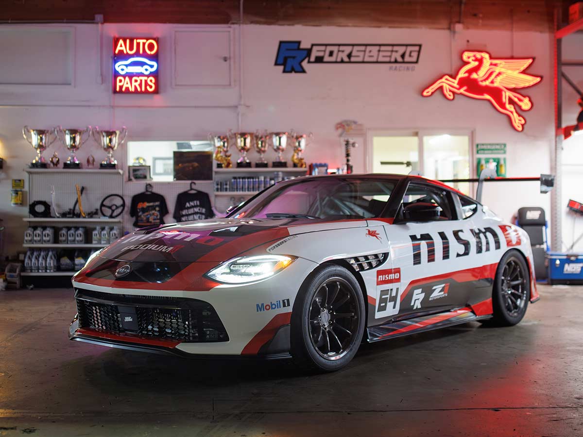 Forsberg Racing NISMO GT Z Front Quarter 2025