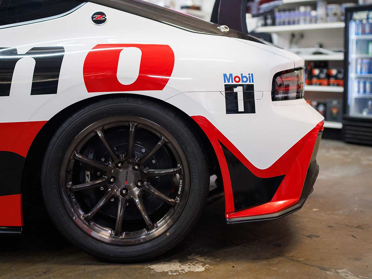 Forsberg Racing NISMO GT Z NISMO LM RS1 wheels Yokohama ADVAN A052 tires