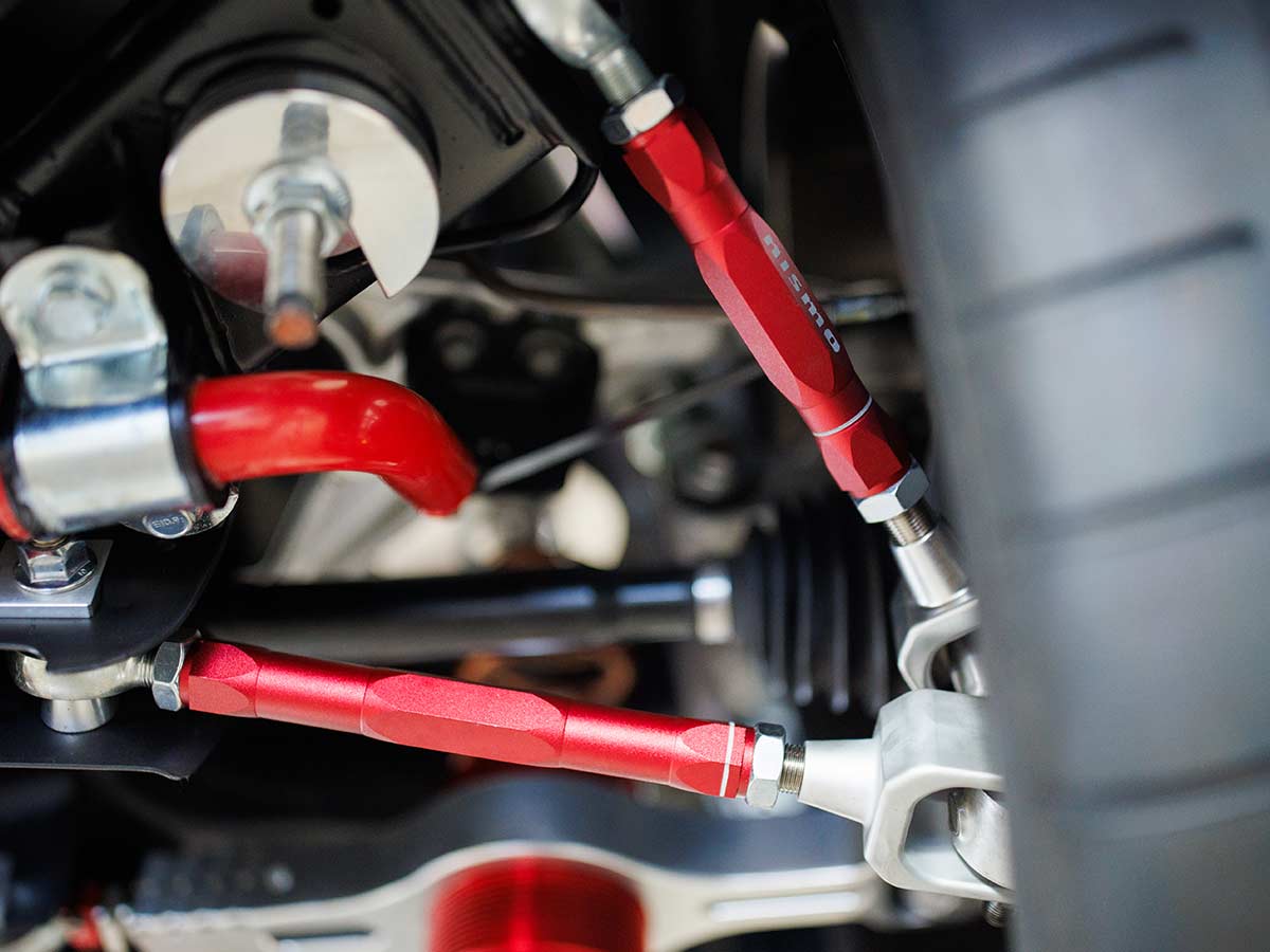 Forsberg Racing NISMO GT Z adjustable control arms