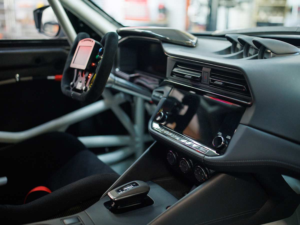 Forsberg Racing NISMO GT Z carbon dash panel