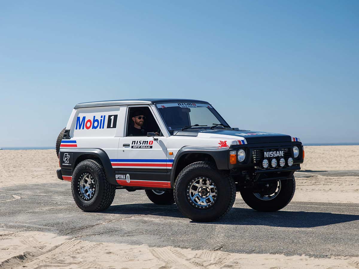Forsberg Racing Nissan Patrol Y60 Front Quarter 2025