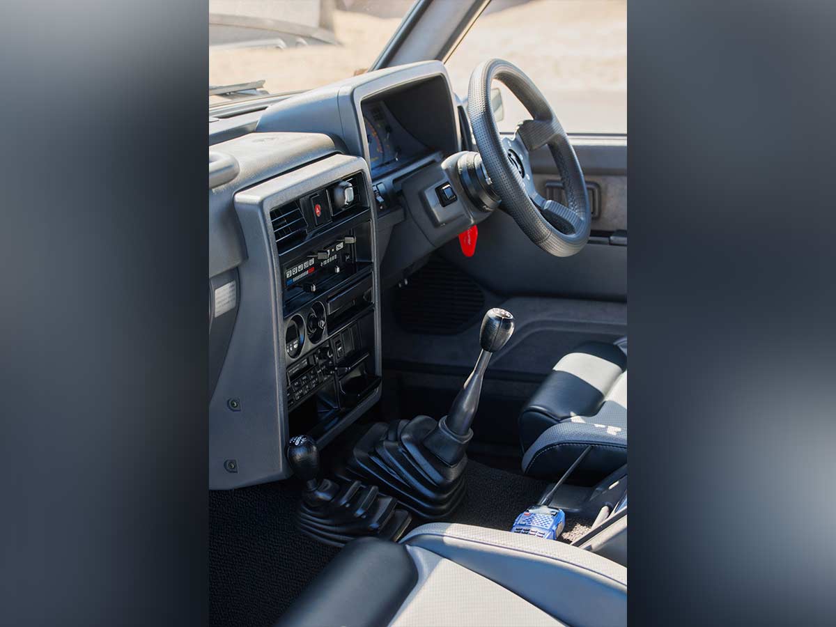 Forsberg Racing Nissan Patrol Y60 Interior 2025