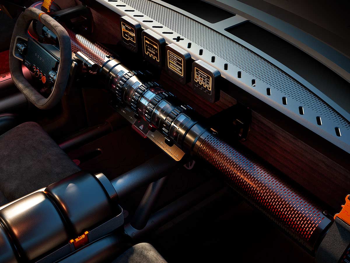 Hyundai Crater Concept 2025 Dashboard Design