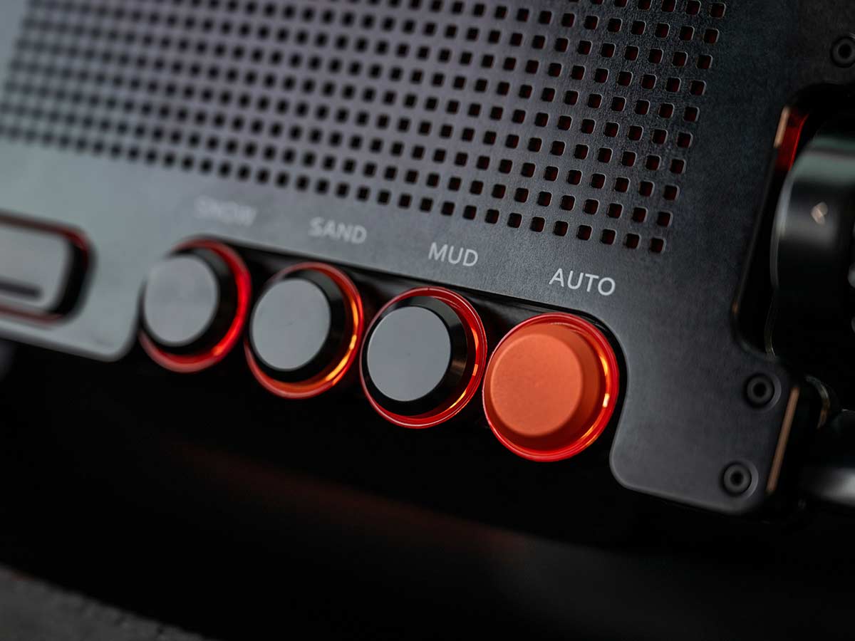 Hyundai Crater Concept 2025 Drive Mode Selector