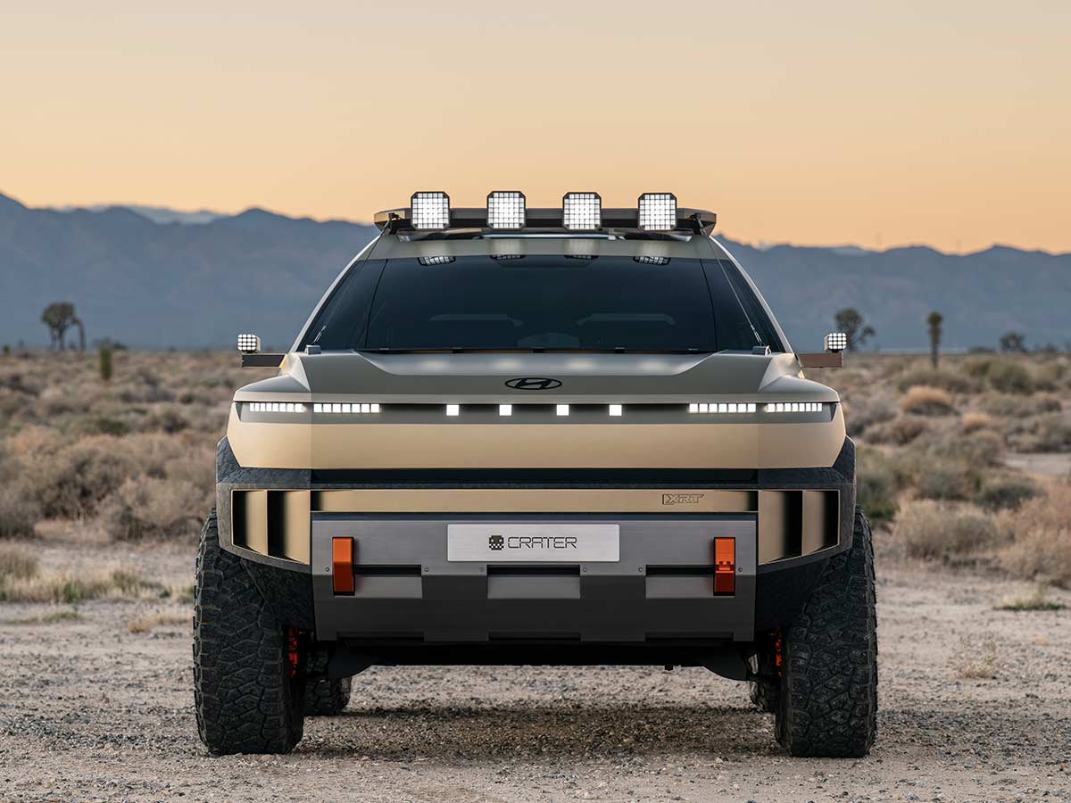 Hyundai Crater Concept 2025 Front View