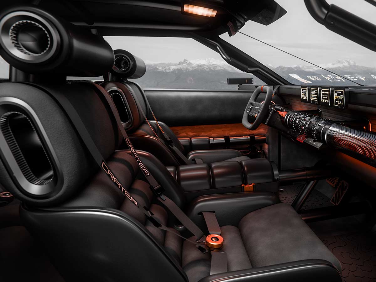 Hyundai Crater Concept 2025 Seat Design
