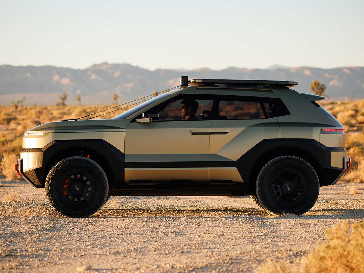 Hyundai Crater Concept 2025 Side View