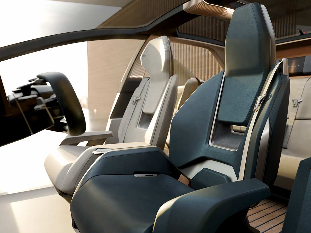 LS Coupe Concept 2025 Front Seat