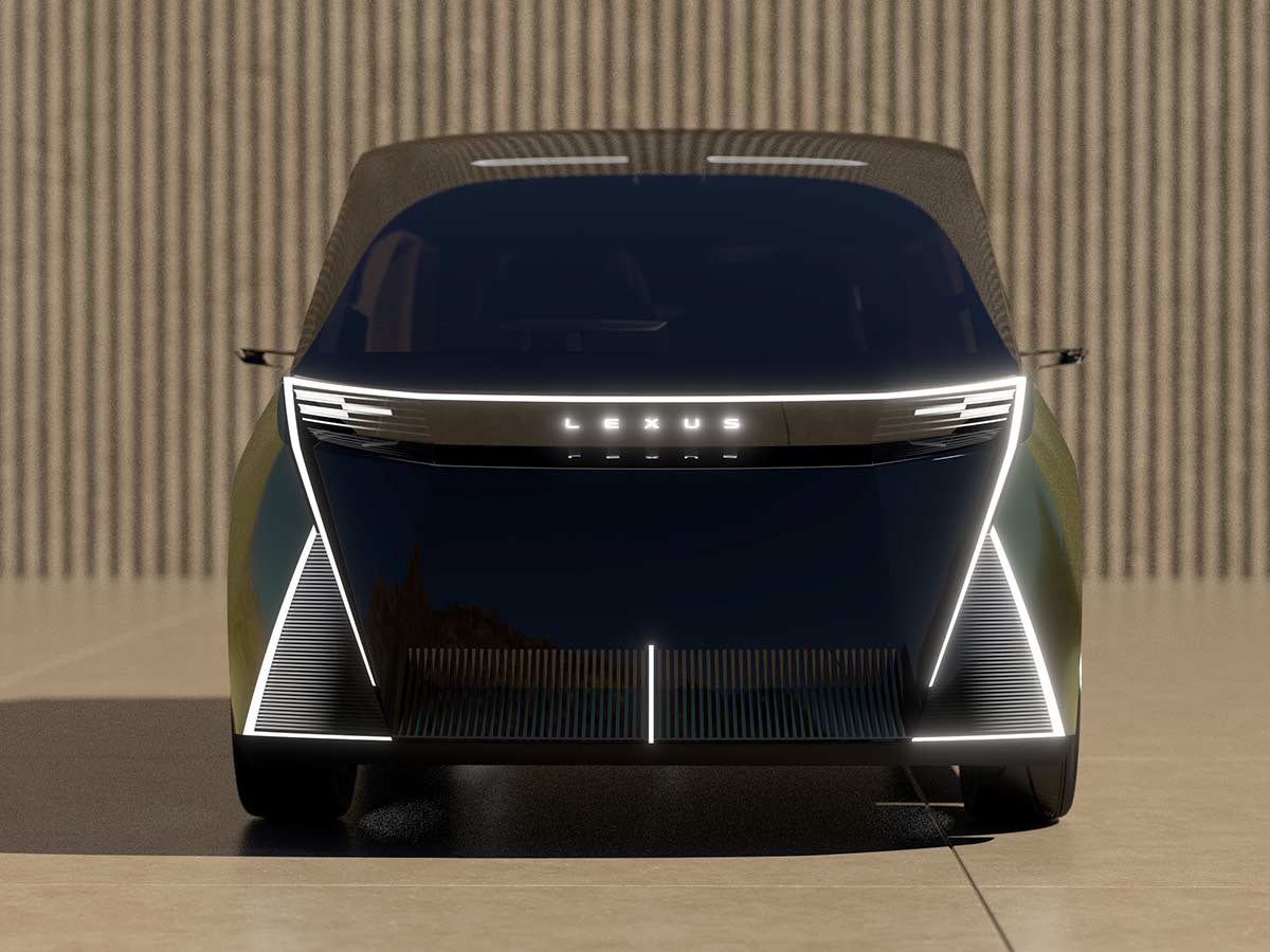 Lexus LS MPV Concept 2025 Front