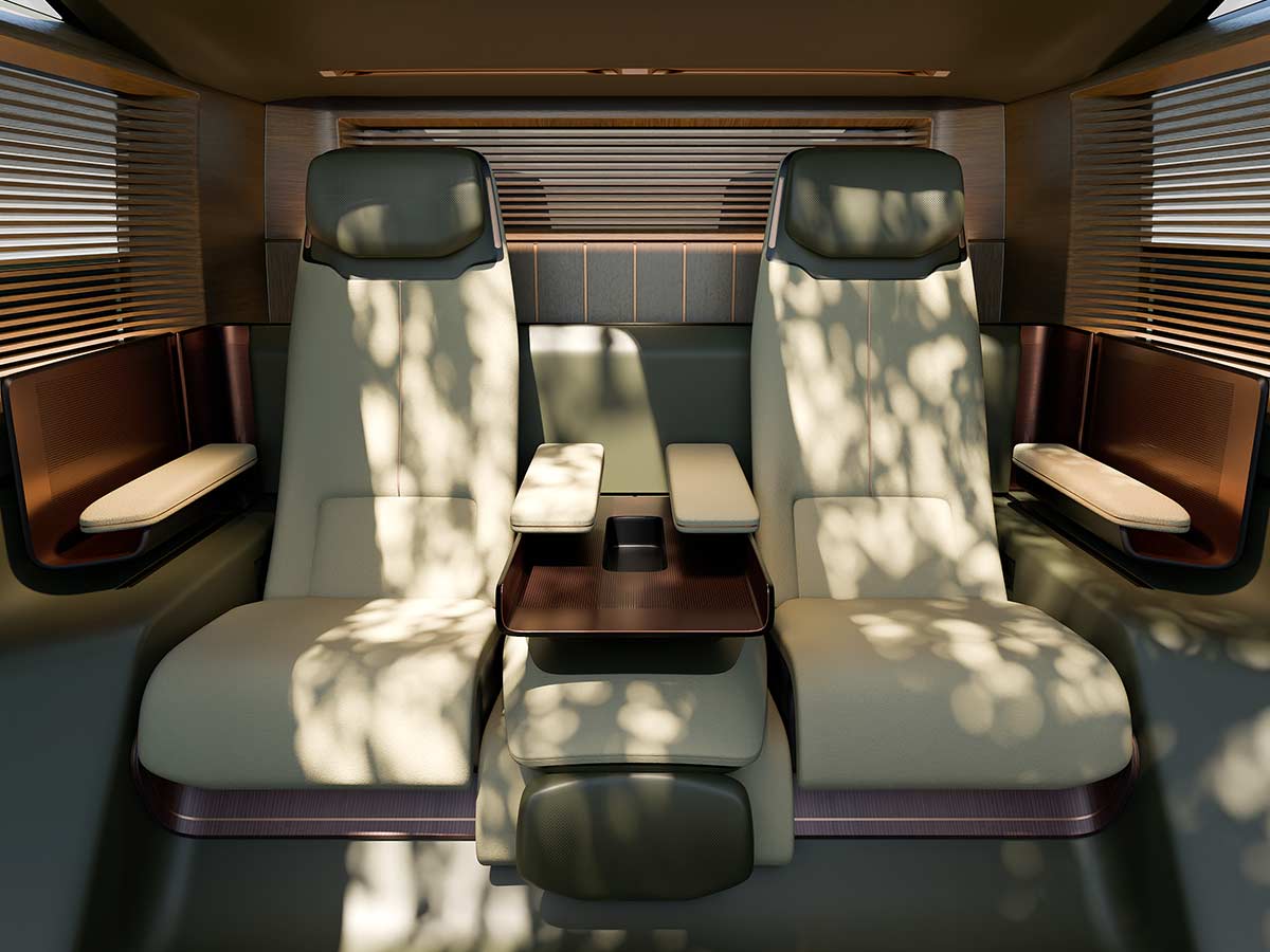 Lexus LS MPV Concept 2025 Passenger Seats