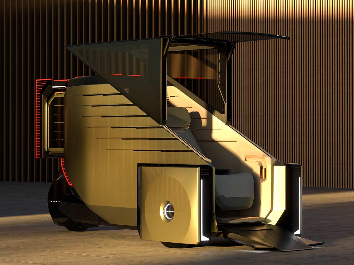 Lexus Micro Concept Door open