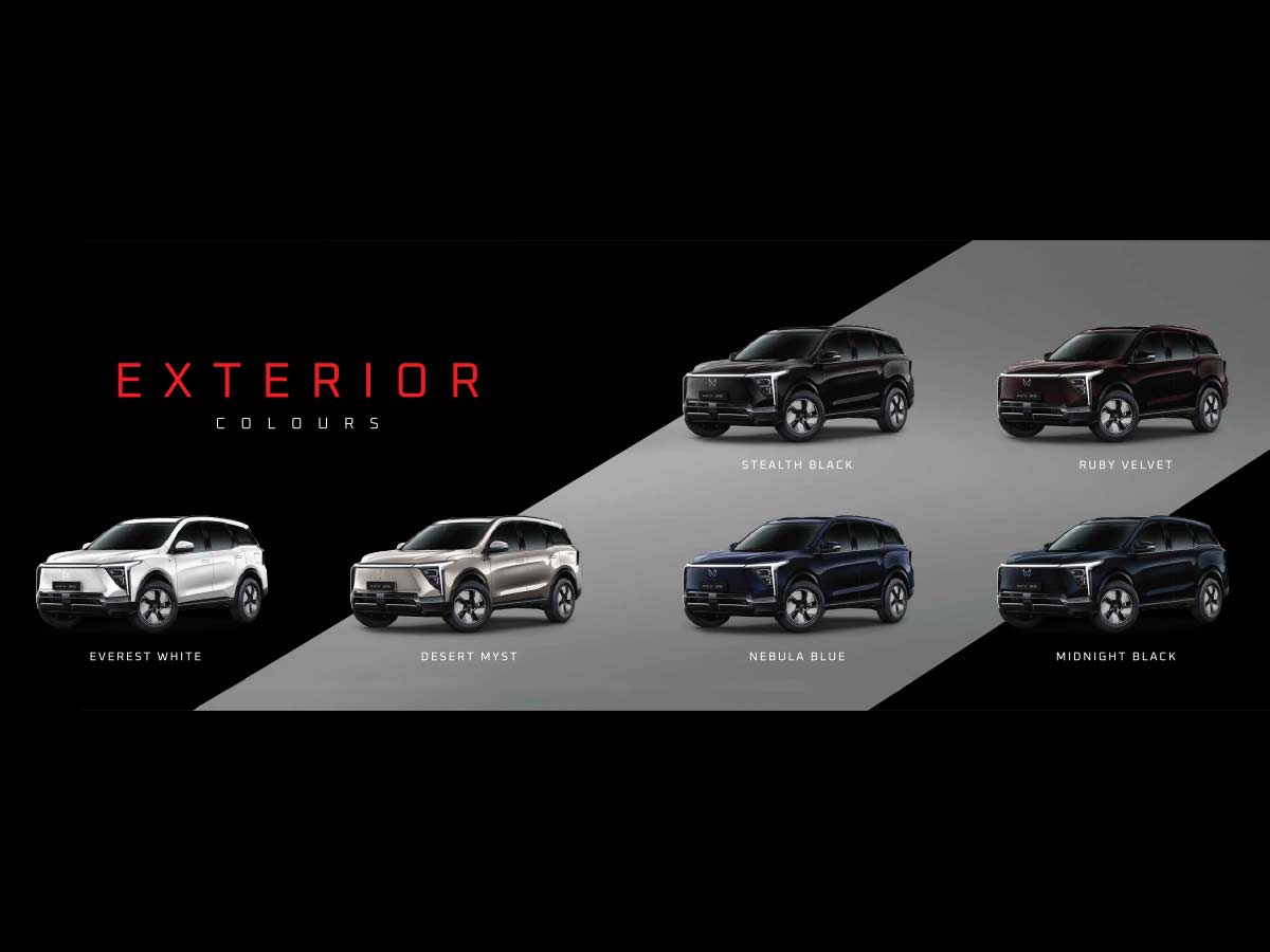 Mahindra XEV 9S Color Options