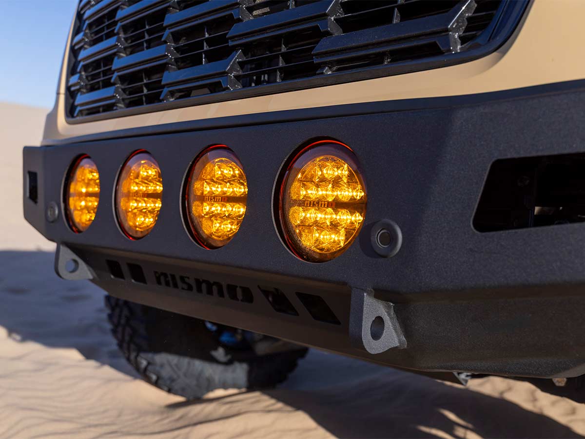 Nissan Dune Patrol SEMA 2025 6 inch flood lights