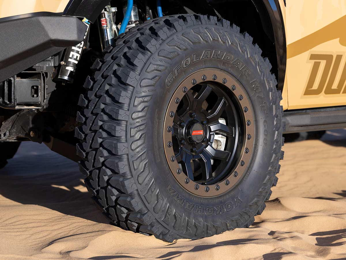 Nissan Dune Patrol SEMA 2025 Yokohama Geolandar MT G003 tires