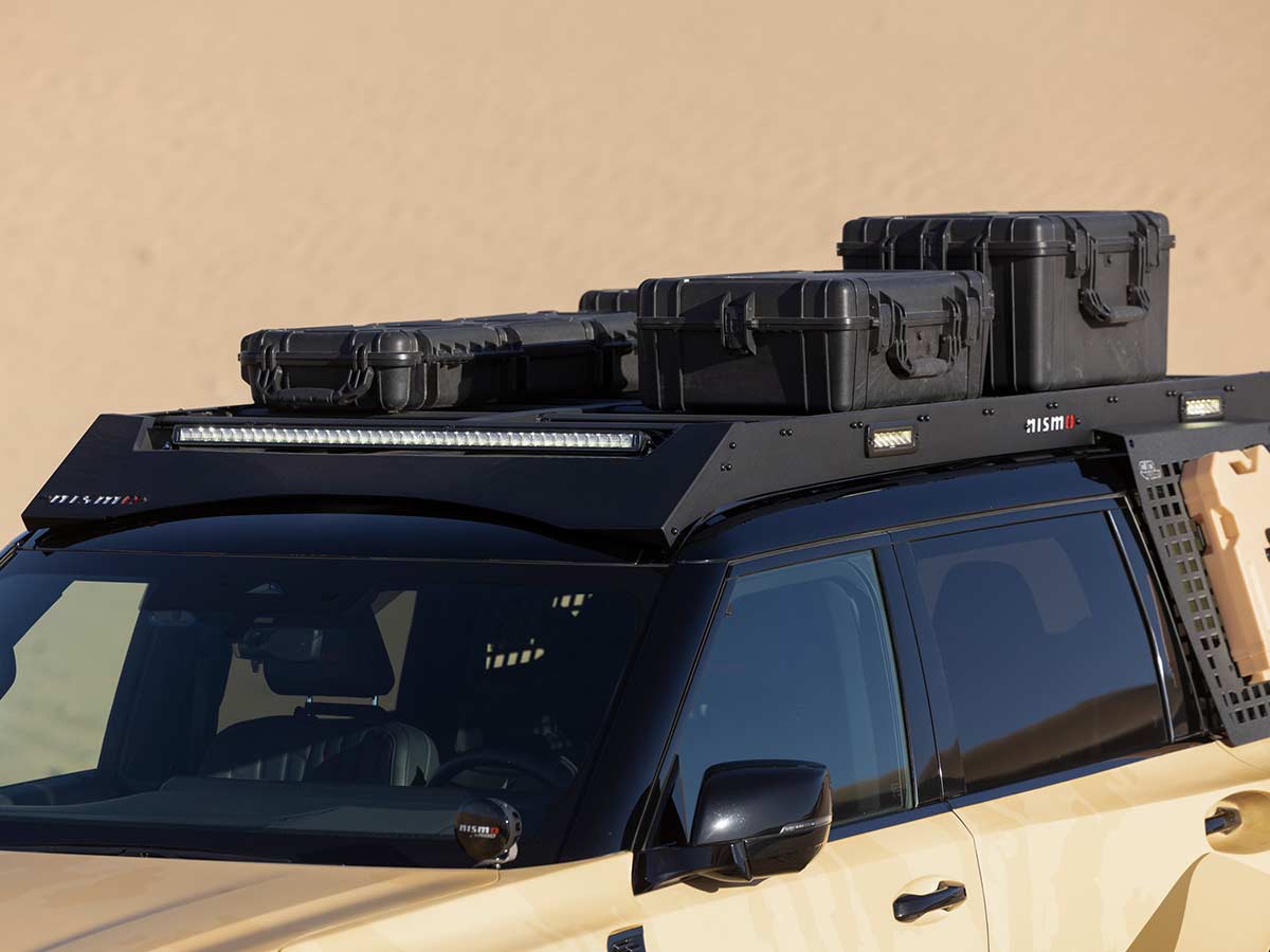 Nissan Dune Patrol SEMA 2025 roof rack system